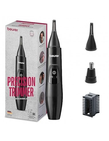 Rasoir nez et oreilles électrique Beurer avec tête lavable Rasoir nez et oreilles électrique Beurer avec tête lavable