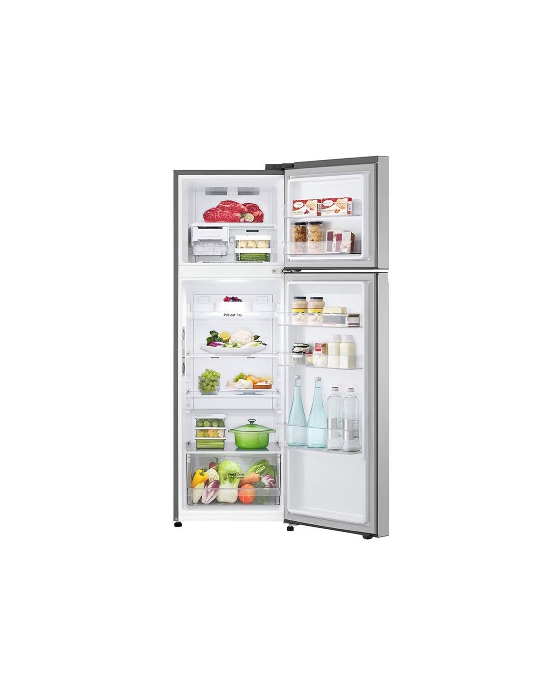 LG Inverter GL-B262PQKB intérieur spacieux LED NoFrost