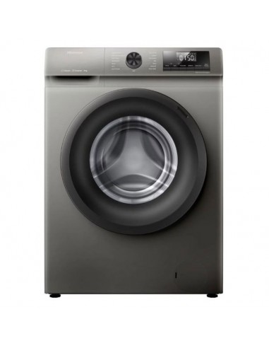 Lave Linge Frontal Inverter HISENSE WFQP8014EVMT 8kg - Silver Lave Linge Frontal Inverter HISENSE WFQP8014EVMT 8kg - Silver