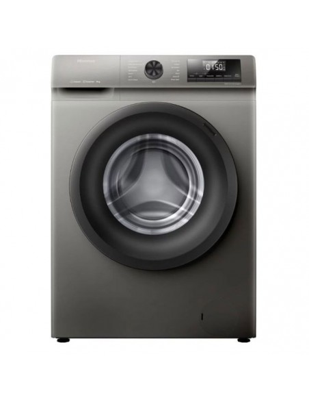 Lave Linge Frontal Inverter HISENSE WFQP8014EVMT 8kg - Silver Lave Linge Frontal Inverter HISENSE WFQP8014EVMT 8kg - Silver