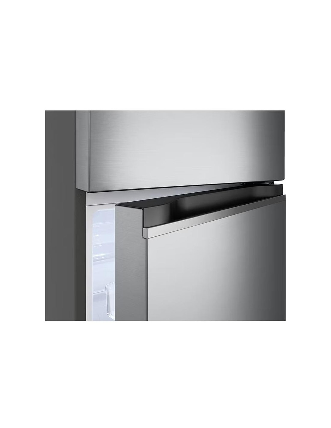 Frigo combiné LG Silver avec flux d’air multiple efficace