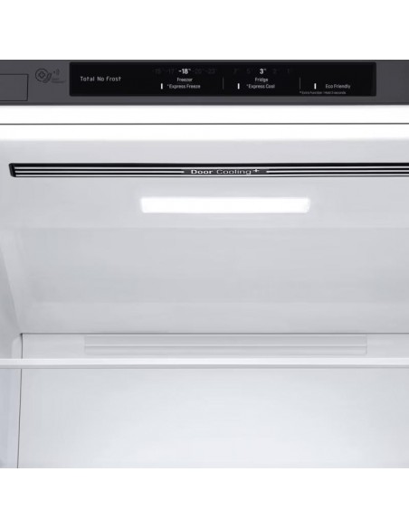 Réfrigérateur LG Door Cooling+ avec étagères verre trempé robustes Réfrigérateur LG Door Cooling+ avec étagères verre trempé robustes