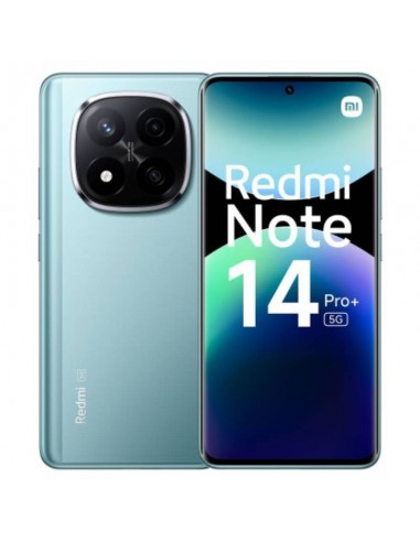 Xiaomi Redmi Note 14 Pro Plus Frost Blue vue arrière design premium