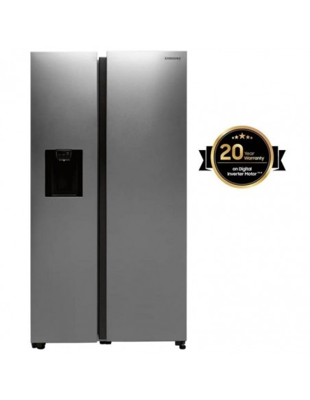 Réfrigérateur Side by Side - 609L Net - RS68A8820SL Réfrigérateur Side by Side - 609L Net - RS68A8820SL