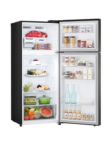 Réfrigérateur LG design noir No Frost double portes Réfrigérateur LG design noir No Frost double portes