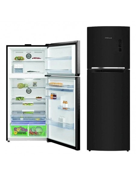 Frigo MAXWELL double porte noir design moderne haute performance Frigo MAXWELL double porte noir design moderne haute performance