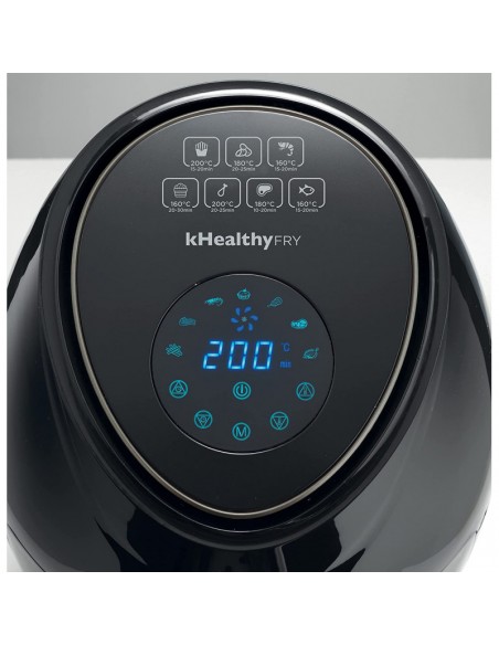 Friteuse à Air Sans Huile KENWOOD HFP30.000 BK 3.8L - Noir Friteuse à Air Sans Huile KENWOOD HFP30.000 BK 3.8L - Noir
