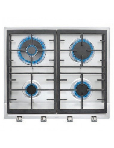 Table de Cuisson TEKA EX 60.1 4G 4 60 cm Feux - Inox Table de Cuisson TEKA EX 60.1 4G 4 60 cm Feux - Inox