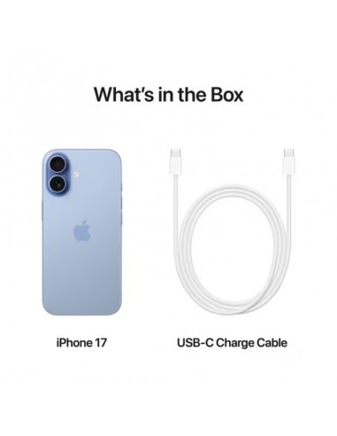 iPhone 17 Bleu clair avec écran ProMotion 120 Hz