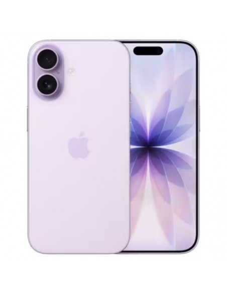 iPhone 17 Lavender vue avant écran OLED 120 Hz