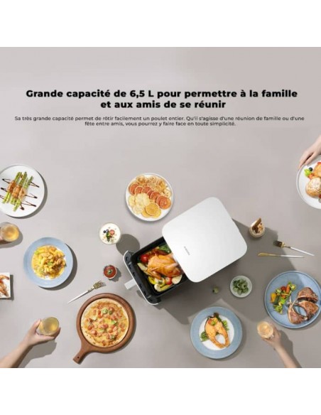 Friteuse Smart Sans Huile XIAOMI 6.5L BHR7358EU - Blanc Friteuse Smart Sans Huile XIAOMI 6.5L BHR7358EU - Blanc