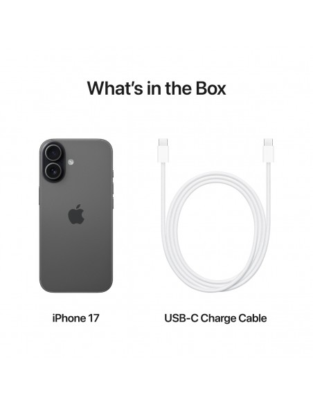 smartphone Apple iPhone 17 noir face avant Ceramic Shield smartphone Apple iPhone 17 noir face avant Ceramic Shield