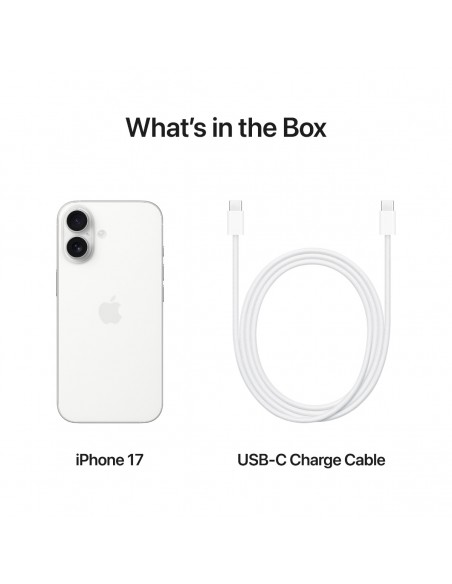iPhone 17 512GB White performance puce Apple A19 puissante iPhone 17 512GB White performance puce Apple A19 puissante