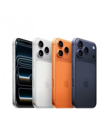 iPhone 17 Pro smartphone Apple vue studio fond blanc iPhone 17 Pro smartphone Apple vue studio fond blanc