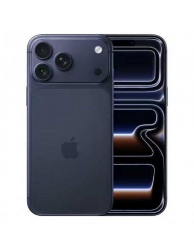 iPhone 17 Pro 256 Go Deep Blue vue avant écran OLED iPhone 17 Pro 256 Go Deep Blue vue avant écran OLED