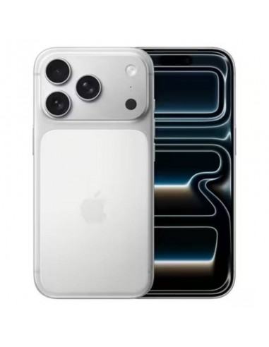 iPhone 17 Pro 512Go Silver vue avant écran OLED iPhone 17 Pro 512Go Silver vue avant écran OLED
