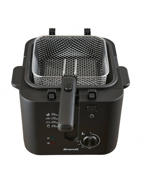 Friteuse Brandt 1600W FRI25X2 - Acier inoxydable en Tunisie