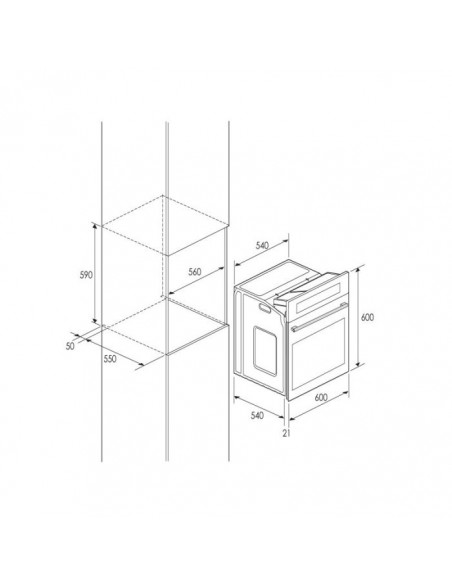 Four-encastrable-Focus-9programmes-69L-Inox(F522X)