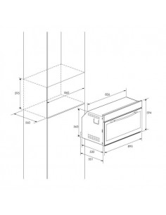 Four à Gaz Ventilé Focus 105L - Inox (F.793X) 2