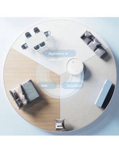 Aspirateur Robot XIAOMI E10 EU BHR6783EU Blanc en Tunisie Aspirateur Robot XIAOMI E10 EU BHR6783EU Blanc en Tunisie