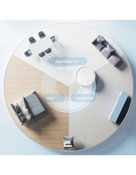 Aspirateur Robot XIAOMI E10 EU BHR6783EU Blanc en Tunisie Aspirateur Robot XIAOMI E10 EU BHR6783EU Blanc en Tunisie