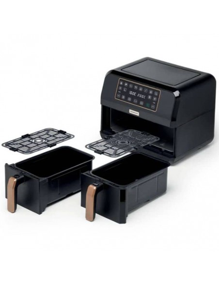 Friteuse Sans Huile KENWOOD kHealthy Fry Dual HFP70.000BK 8L - Noir Friteuse Sans Huile KENWOOD kHealthy Fry Dual HFP70.000BK 8L - Noir