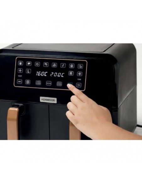 Friteuse Sans Huile KENWOOD kHealthy Fry Dual HFP70.000BK 8L - Noir Friteuse Sans Huile KENWOOD kHealthy Fry Dual HFP70.000BK 8L - Noir