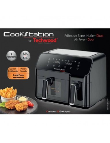Friteuse Sans Huile TECHWOOD CS-927 8.8 Litres en Tunisie Friteuse Sans Huile TECHWOOD CS-927 8.8 Litres en Tunisie