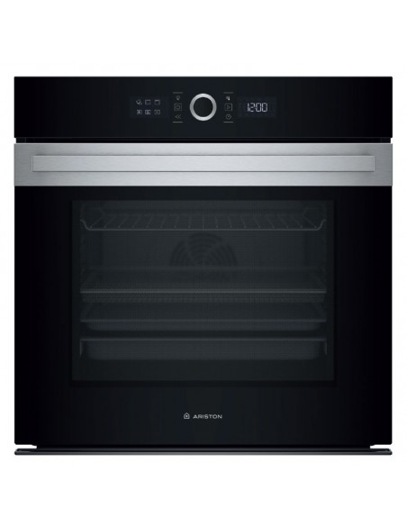 four encastrable inox grande capacité Ariston intérieur spacieux four encastrable inox grande capacité Ariston intérieur spacieux