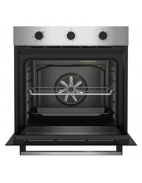 Four BEKO 66 litres inox grille et plaque incluses Four BEKO 66 litres inox grille et plaque incluses