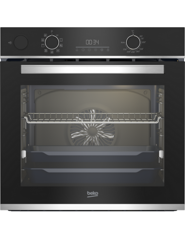 Four Encastrable BEKO BBIS13300XMSE affichage et commandes digitales Four Encastrable BEKO BBIS13300XMSE affichage et commandes digitales