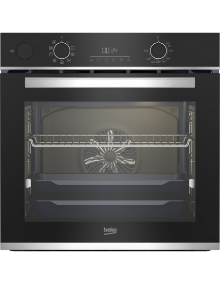 Four Encastrable BEKO BBIS13300XMSE affichage et commandes digitales Four Encastrable BEKO BBIS13300XMSE affichage et commandes digitales