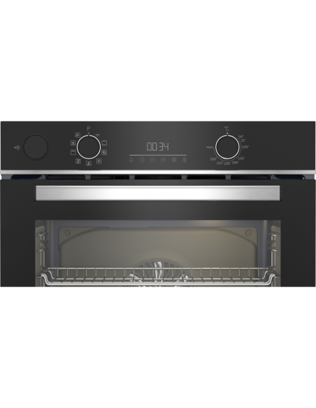 Four électrique encastrable 60 cm BEKO inox design moderne Four électrique encastrable 60 cm BEKO inox design moderne
