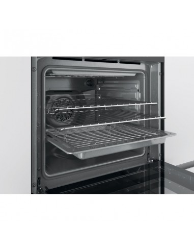Four encastrable inox 65L Hoover installation cuisine équipée Four encastrable inox 65L Hoover installation cuisine équipée