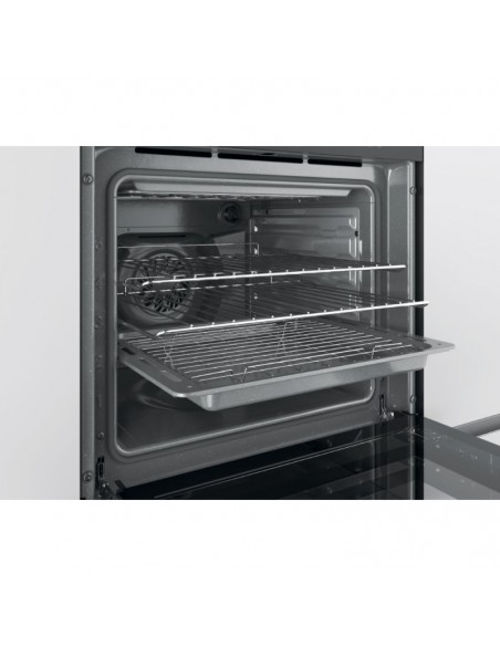 Four encastrable inox 65L Hoover installation cuisine équipée Four encastrable inox 65L Hoover installation cuisine équipée