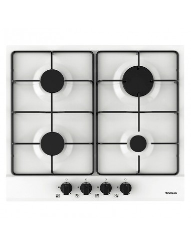 Plaque de Cuisson FOCUS 4 Feux 60 cm - Blanc (F.401W)