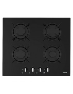 Focus Plaque de Cuisson 4 Feux - 60 Cm Vitro Noir - (F.409B)