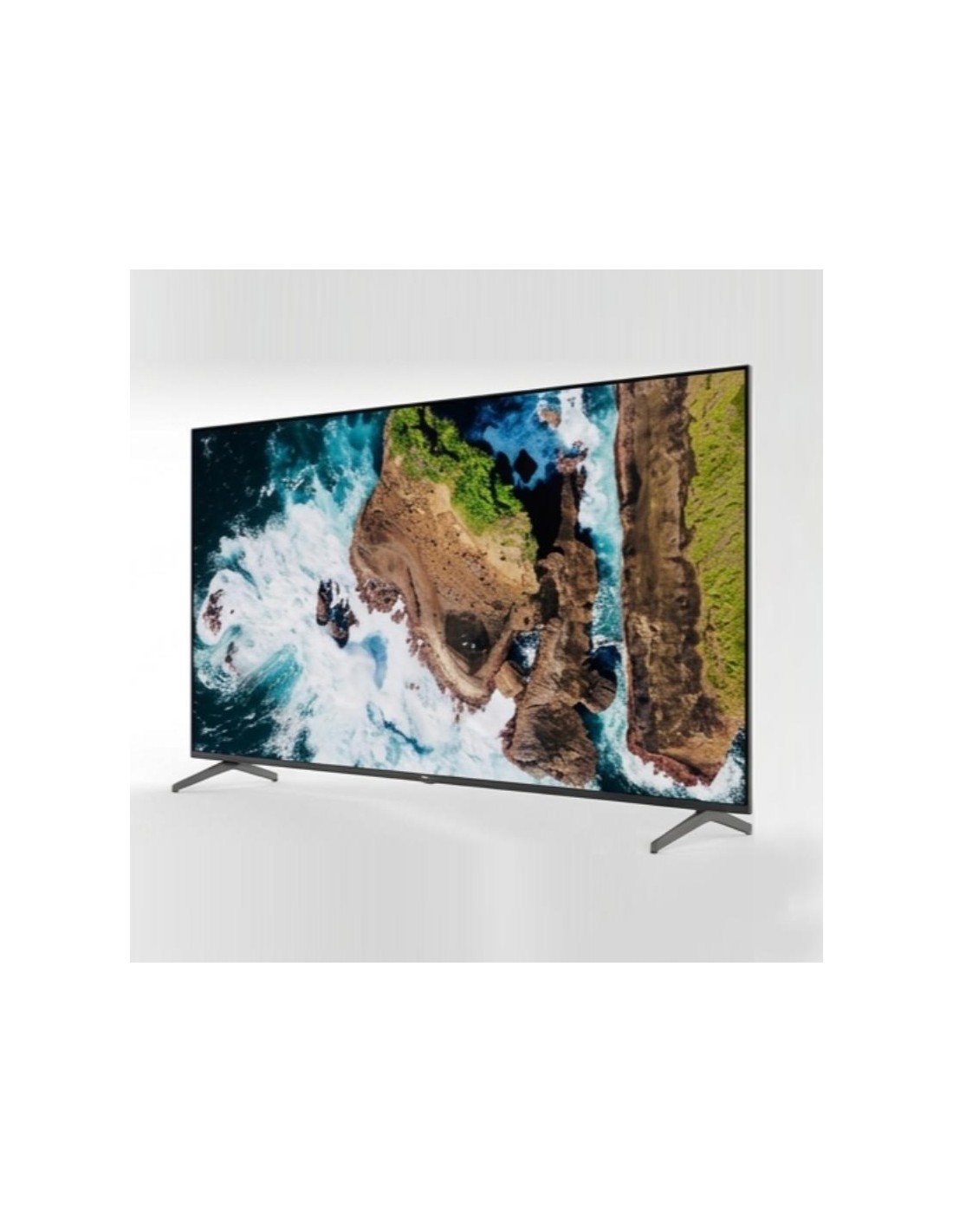 TV écran géant 75 pouces Biolux installation murale
