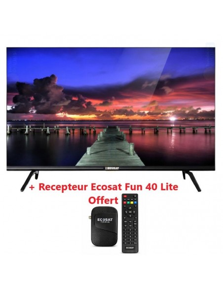 TV ECOSAT 43" avec récepteur gratuit Fun 40 Lite inclus TV ECOSAT 43" avec récepteur gratuit Fun 40 Lite inclus