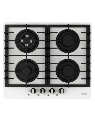 Plaque de Cuisson FOCUS Vitro Crystal 4 Feux 60cm Blanc (F.405W) Plaque de Cuisson FOCUS Vitro Crystal 4 Feux 60cm Blanc (F.405W)