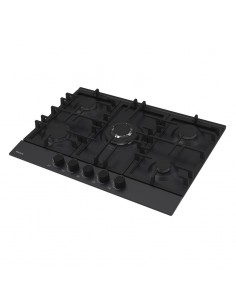 Plaque De Cuisson FOCUS F.478B - 5 Feux - 70 Cm - Noir 2