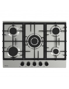 Plaque de Cuisson FOCUS 5 Feux 70 cm Inox (F478X)