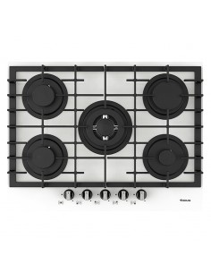 Plaque de Cuisson FOCUS Vitro 5 Feux 70 cm Blanc (F.406W)