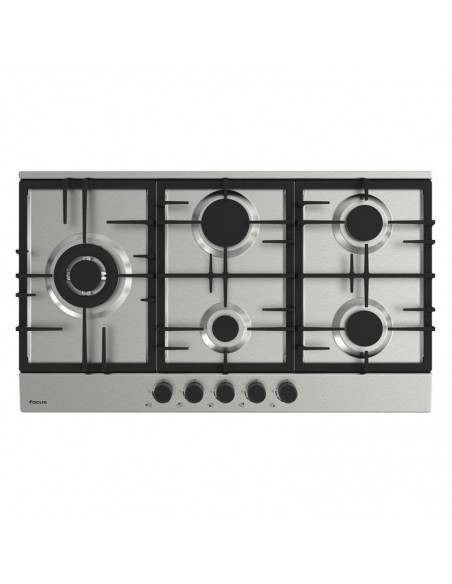 Plaque de cuisson Focus 5 feux 90 cm - Inox (F.4789X) Plaque de cuisson Focus 5 feux 90 cm - Inox (F.4789X)
