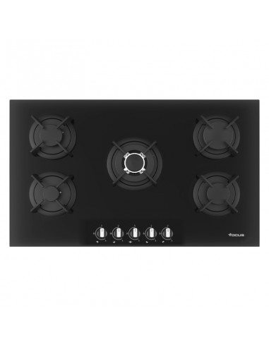 Plaque de cuisson Focus 5 Feux 90 cm Vitro - Noir (F.4179B)