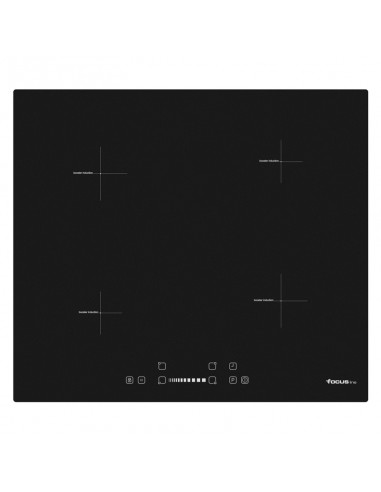Plaque de Cuisson FOCUS TORNADO 4 Feux 60 Cm Noir Plaque de Cuisson FOCUS TORNADO 4 Feux 60 Cm Noir