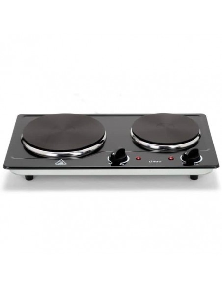 Plaque Électrique Encastrable LIVOO DOC168N 2500W - Noir