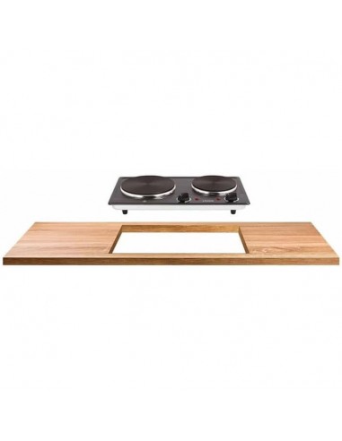 Plaque Électrique Encastrable LIVOO DOC168N 2500W - Noir