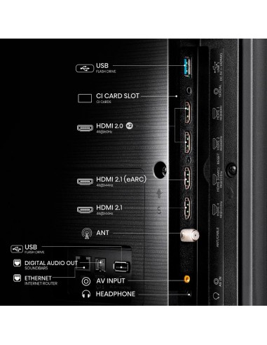 TV Hisense 100 pouces Ultra HD connectivité HDMI 2.1 TV Hisense 100 pouces Ultra HD connectivité HDMI 2.1