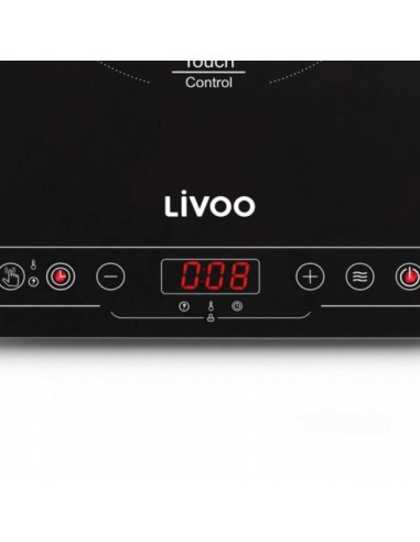Plaque à Induction Simple LIVOO DOC235 2000Watts - Noir